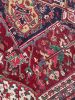 UNIQUE Vintage Heriz | Slate-Teal, Greens, Saffron, Merlot | Area Rug in Rugs by The Loom House. Item composed of fabric and fiber