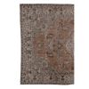 Distressed Antique Turkish Oushak Rug with All Over Floral | Area Rug in Rugs by Vintage Pillows Store. Item composed of wool & fiber