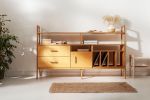 Mid Century Modern Credenza, Modular wall shelving | Storage by Plywood Project. Item made of wood works with minimalism & mid century modern style