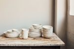 Set of 2 Everyday Bowls in Milk | Dinnerware by Barton Croft. Item made of stoneware compatible with country & farmhouse and japandi style