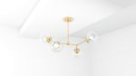 Atlanta | Chandeliers by Illuminate Vintage. Item composed of brass and glass