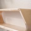 Mid Century Modern Floating Shelf: Bentwood 2-Tier Wall Shelves | Shelving in Storage by Spacecraft Furnishing