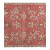 Early 20th Century Floral Handknotted Turkish Rug | Area Rug in Rugs by Vintage Pillows Store. Item made of fabric