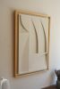 No. 10 Japandi Plaster Wall Relief - Scandinavian Neutral Decor | Wall Sculpture in Wall Hangings by Joseph Aurelius