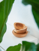 Wooden Bowls (Pack 3 units) | Dinnerware by Hualle. Item composed of wood