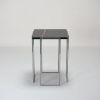 Kaus - Sahara noir side table | Tables by DFdesignLab - Nicola Di Froscia. Item made of steel with marble works with minimalism & contemporary style