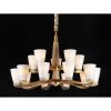 Alan Mizrahi AM8102Q Estelle 1-2 Tier Chandelier | Chandeliers by Alan Mizrahi Lighting Design