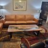 Ultra Clear Epoxy Resin Coffee Table | Tables by Ironscustomwood. Item composed of walnut and steel