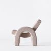 Arco Lounge Chair Boucle Natural | Work by District Loom