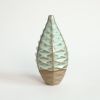 Medium Bottle in Coral Green | Vase in Vases & Vessels by by Alejandra Design. Item composed of ceramic