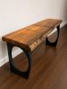 Live Edge Louisiana Sinker Cypress Console Table | Tables by Pelican State Woodworks