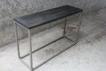 Modern Metal & Wood Console Table | Tables by Hazel Oak Farms. Item made of wood with metal