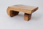 Side Table, Organic, Live-Edge, Walnut, Rustic, Minimalist Handmade | Tables by Logniture