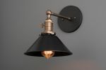 Industrial Lighting - Wall Sconce - Model No. 9144 | Sconces by Peared Creation. Item made of brass