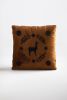 LLAMA Decorative Pillow, Terracota, Set of 2 | Pillows by ANDEAN. Item composed of cotton and fiber in contemporary or traditional style
