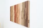 Natural Transition #2 | Wall Sculpture in Wall Hangings by Craig Forget. Item composed of oak wood in mid century modern or contemporary style