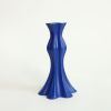 Small Candlestick in Cobalt | Candle Holder in Decorative Objects by by Alejandra Design. Item composed of metal