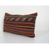 Tribal Wool Handmade Pillow Covers, Striped Turkish Kilim Lu | Cushion in Pillows by Vintage Pillows Store