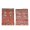 Distressed Matching Turkish Rug Mat, Set Kitchen Wool | Runner Rug in Rugs by Vintage Pillows Store. Item made of cotton with fiber