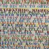 Rainbow Letters 22"x 22" | Mixed Media in Paintings by Emeline Tate. Item made of canvas with synthetic