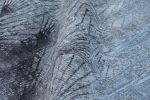 Rug & Kilim’s Contemporary Geometric Rug In Blue And Gray “Abstract Medallion” | Area Rug in Rugs by Rug and Kilim