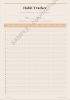 Printable Habit Tracker A4 | 5 Color Themes + Horizontal Layout | Undated Monthly Habit Journal | Instant Download PDF | Gift Cards by Colorize Paper Studio