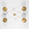 Celeste Supine | Chandeliers by DESIGN FOR MACHA. Item made of brass & glass