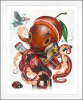 "Vitamin Sea" | Prints by Greg "CRAOLA" Simkins. Item composed of paper