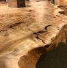 Live edge dining table, custom mappa burl table | Tables by Brave Wood. Item made of wood with synthetic