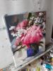 Peonies oil painting canvas original, Floral art painting | Oil And Acrylic Painting in Paintings by Natart. Item composed of canvas & synthetic compatible with contemporary style