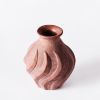 Swirl Vase Brown Small | Work by District Loom