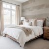 Horizontal Stripes in Toast - Classic Stripes Luxury Wallpaper Mural | Wall Treatments by ELLE WALLS