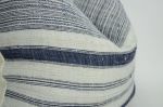 hmong pillow cover // striped woven cushion // hemp pillow | Pillows by velvet + linen