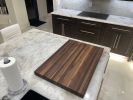 Oversized walnut cutting board | Serveware by Reds Wood Design. Item made of walnut