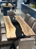 Custom Order Smoke Epoxy Walnut Dining Table -  Dining Room | Tables by LuxuryEpoxyFurniture. Item made of wood & synthetic