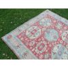 Vintage Distressed Oushak Rug With Pastel Colors | Area Rug in Rugs by Vintage Pillows Store. Item made of cotton with fiber