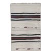 Narrow Floor Runner, Vintage Turkish Flatweave Designers | Runner Rug in Rugs by Vintage Pillows Store. Item made of wool with fiber
