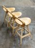 Mid Century Modern Swivel Counter Stool: Tractor Seat Bar Stool, USA Made | Chairs by Marco Bogazzi