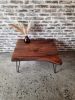 Walnut Coffee Table, Live Edge Custom Solid Wooden End Table | Tables by Brave Wood