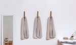 Large Leather Wall Strap [Flag End] | Storage by Keyaiira | leather + fiber | Artist Studio in Santa Rosa. Item composed of leather