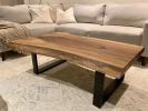 Black Walnut Live Edge Wood Coffee Table | Tables by Good Wood Brothers. Item composed of walnut in minimalism or modern style