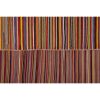 1960s Vintage Striped Turkish Kilim Rug 9'8" X 9'10" | Area Rug in Rugs by Vintage Pillows Store. Item composed of cotton and fiber