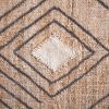 Modern Geometric Area Beige & Ivory Diamond Pattern Rug | Area Rug in Rugs by Swiflo