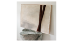 Stillness Canvas Artwork | Mixed Media in Paintings by CER Dye Design