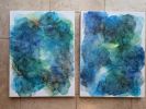 Beyond What Is Obvious - Set of 2 | original abstract art | Mixed Media in Paintings by Megan Spindler