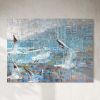 New Beginnings | Oil And Acrylic Painting in Paintings by Sorelle Gallery. Item made of aluminum