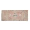Turkish Small Muted Oushak Rug - Kitchen Rug Mat 1'7" X 3'8" | Area Rug in Rugs by Vintage Pillows Store. Item made of wool with fiber