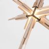 Acrux | Chandeliers by Next Level Lighting. Item composed of oak wood and metal