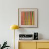 Irregular Narrow Stripe Colour Study Painting | Paintings by Amelia Coward