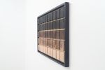 Gradient Shou Sugi Ban artwork, 56.5" x 30" | Wall Sculpture in Wall Hangings by Craig Forget. Item composed of wood in mid century modern or contemporary style
